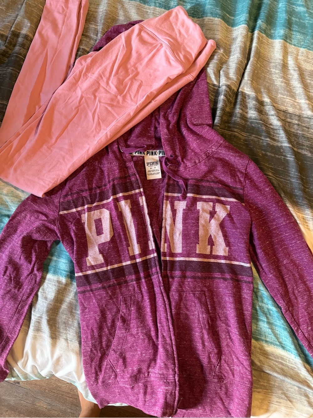 Victoria's Secret PINK bundle- size XS - hoodie and leggings